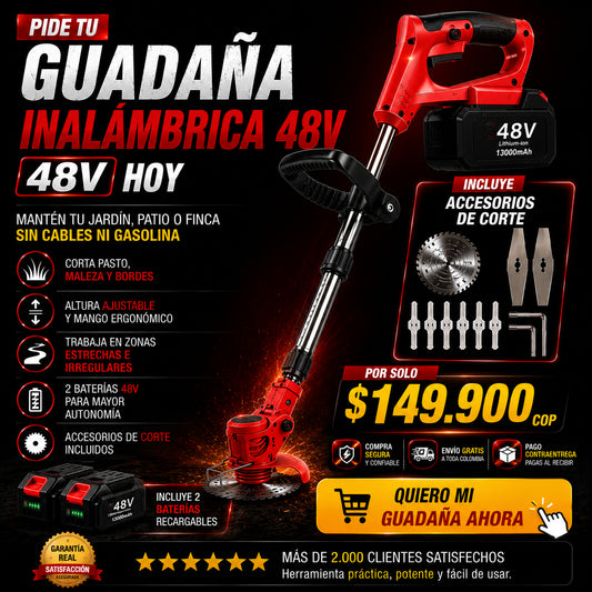 Guadaña Eléctrica PASTOCERO 48V
