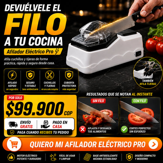 CortaPro Afilador Eléctrico