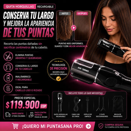 PuntaSana Pro - Elimina puntas abiertas sin perder tu largo