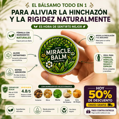 Miracle Balm™   Bálsamo natural para tu rutina nocturna de alivio y bienestar