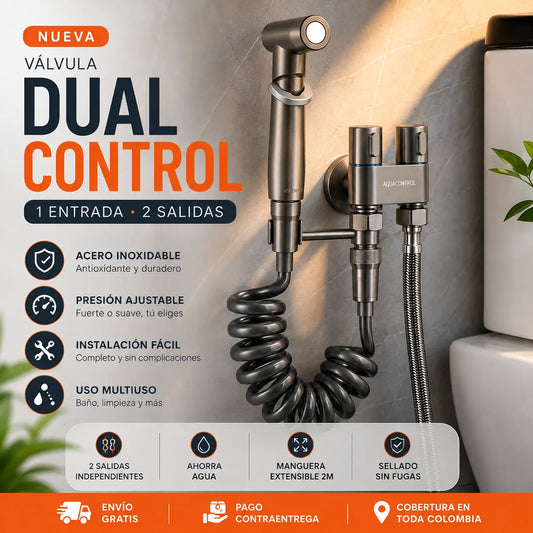AquaControl Duo I Limpia con mayor comodidad y sin mangueras estorbosas.