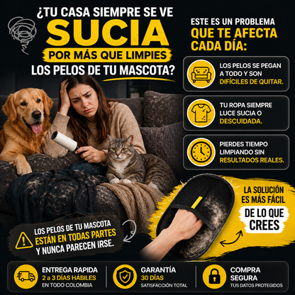 PROMO 2X1 Guante mágico quitapelos FURBLISS