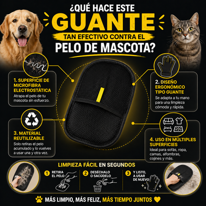 PROMO 2X1 Guante mágico quitapelos FURBLISS