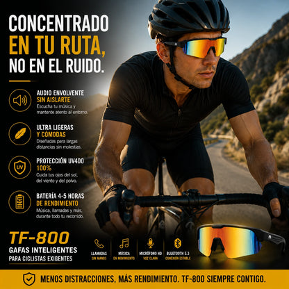 AEROX™  Gafas Deportivas Inteligentes TF-800